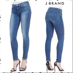J Brand 811 Skinny Leg Jeans Bliss Blue Wash